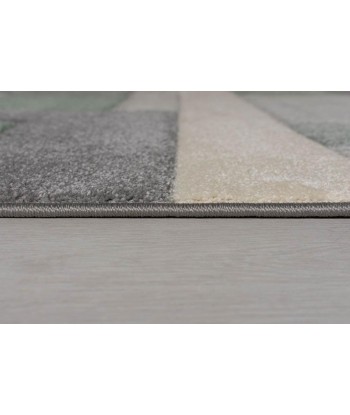 Tapis Cosmos Gris Vert outlet