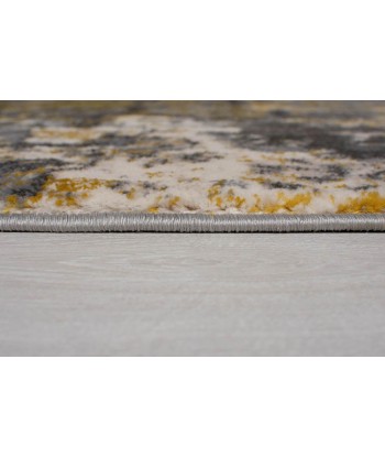 Tapis vintage Gris et moutarde soldes