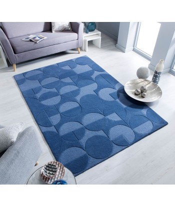 Tapis en laine Gigi Bleu foncé 160x230cm commande en ligne