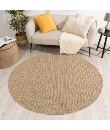 Tapis aspect Jute rond 160x160cm Les magasins à Paris