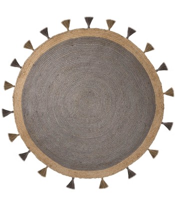 Tapis Jute rond Istanbul gris 150cm sélection de produits