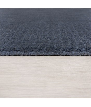 Tapis en laine Siena Bleu en linge