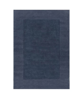 Tapis en laine Siena Bleu en linge