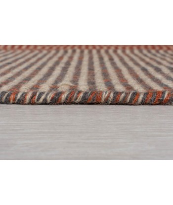 Tapis de couloir en laine avec franges 60x200cm le des métaux précieux