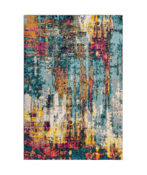 Tapis Abstraction Multicolore plus qu'un jeu 