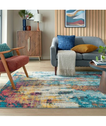 Tapis Abstraction Multicolore plus qu'un jeu 