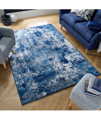 Tapis Vintage Bleu et gris À commander