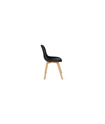 Lot de 4 chaises Rafaela noir de la marque