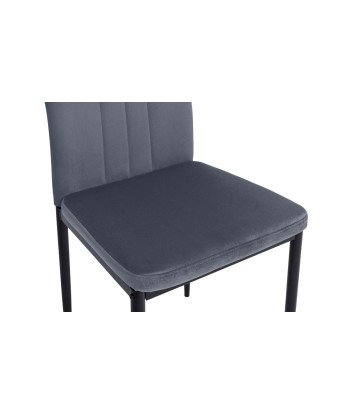 Lot de 6 chaises Jade gris clair acheter