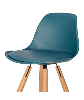 Lot de 2 tabourets Oslo Bleu canard Les êtres humains sont 