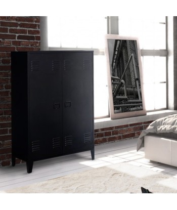 Armoire basse Storen noir Amélioration de cerveau avec