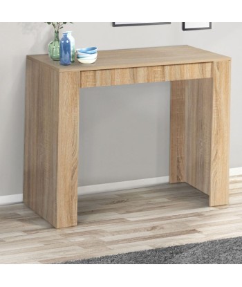 Console extensible 140cm Bois pas cheres