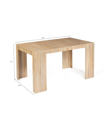 Console extensible 140cm Bois pas cheres