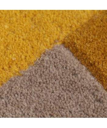 Tapis Collage Jaune/Ocre pas cher 