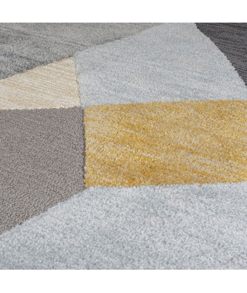 Tapis Zest Jaune/Ocre 120x170cm livraison et retour toujours gratuits