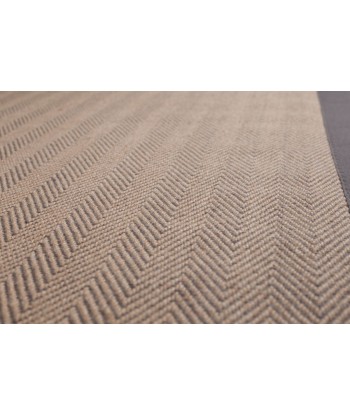 Tapis Jute Herringbone 120x170cm pas cher chine