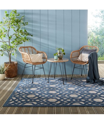 Tapis Extérieur Piatto Bleu 80x150cm à prix réduit toute l'année