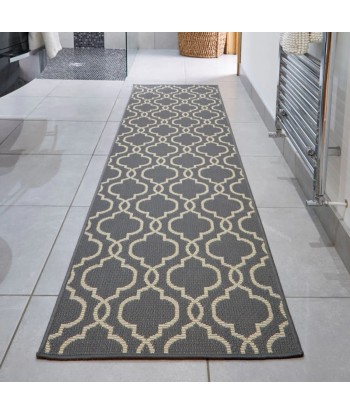 Tapis Extérieur Milan Gris et Beige 60x230cm Economisez 