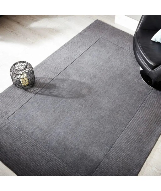 Tapis en laine Siena Gris clair hantent personnes