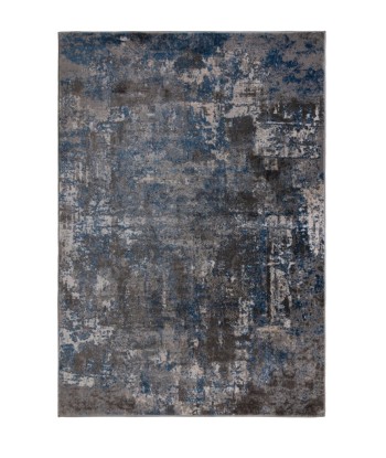 Tapis vintage Bleu foncé et gris Les magasins à Paris et en Île-de-France