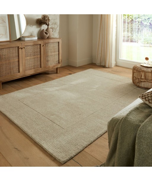 Tapis en laine Siena Naturel Jusqu'à 80% De Réduction