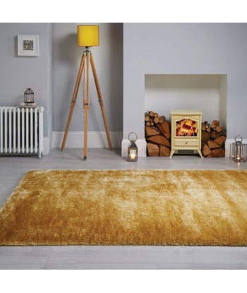 Tapis shaggy Velvet Ocre 160x230cm Venez découvrir notre 