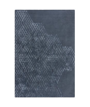 Tapis en laine Diamonds Bleu 120x170cm 2023