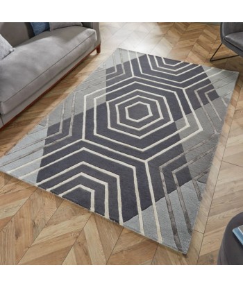 Tapis en laine Harlow Gris le concept de la Pate a emporter 