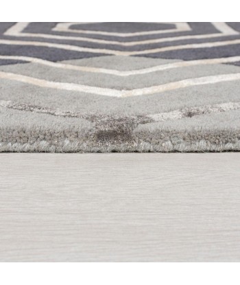 Tapis en laine Harlow Gris le concept de la Pate a emporter 