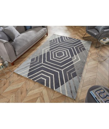 Tapis en laine Harlow Gris le concept de la Pate a emporter 