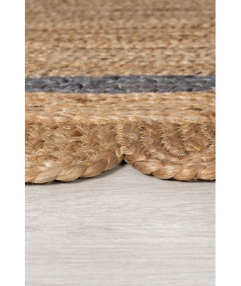 Tapis en jute Grace Naturel et gris 120x170cm En savoir plus