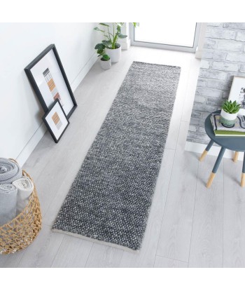 Tapis de couloir laine gris 60x230cm prix pour 