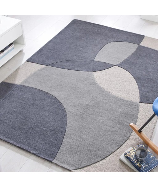 Tapis en laine Radiance gris Comparez plus de prix