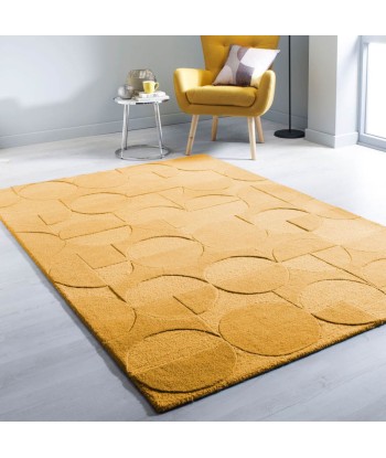 Tapis en laine Gigi jaune À commander