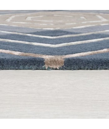 Tapis en laine Harlow Bleu 120x170cm suggérées chez