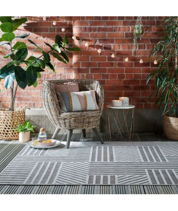 Tapis extérieur Blocks naturel pas chere