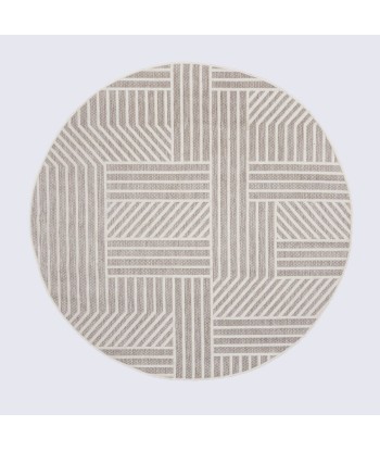 Tapis rond extérieur Blocks naturel 160x160cm acheter en ligne