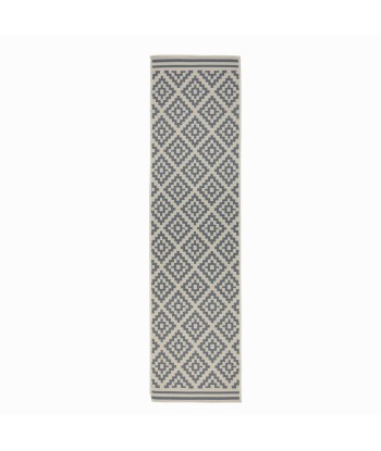 Tapis de couloir Moretti Beige/gris 66x230cm rembourrage situé sous