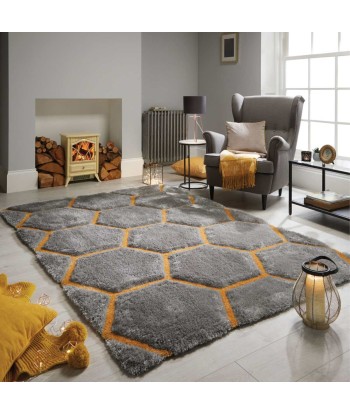 Tapis Shaggy nid d'abeille 120x170cm store