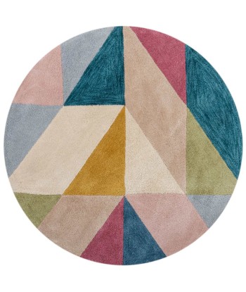 Tapis rond Metro Multicolore 133x133cm votre