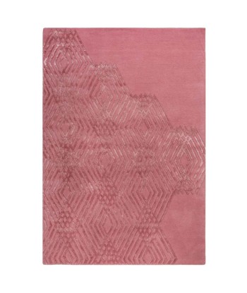 Tapis en laine Diamonds Rose 160x230cm chez Cornerstreet bien 