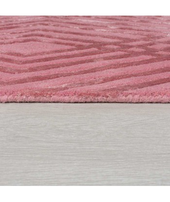 Tapis en laine Diamonds Rose 160x230cm chez Cornerstreet bien 