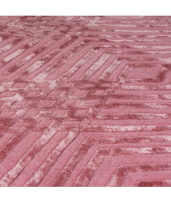 Tapis en laine Diamonds Rose 160x230cm chez Cornerstreet bien 