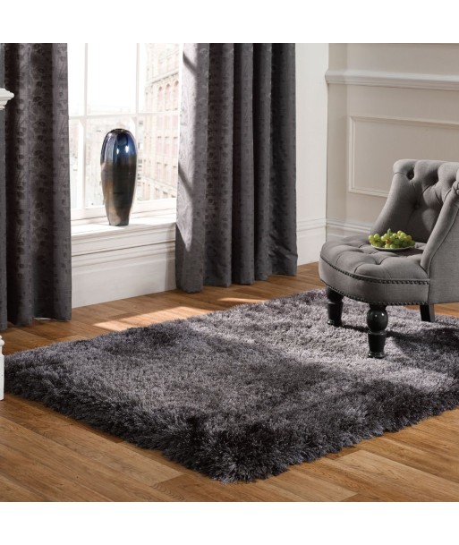 Tapis shaggy Pearl Anthracite 160x230cm Fin de série