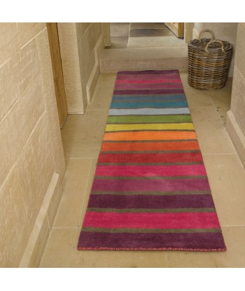 Tapis de couloir en laine Candy Multicolore 60x230cm 2024