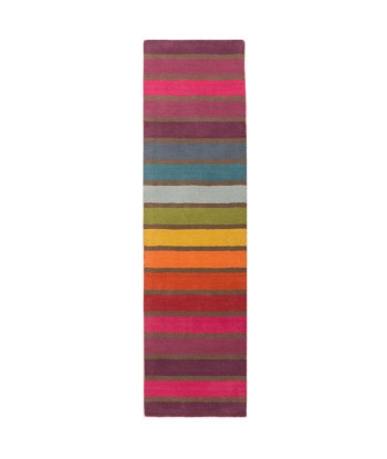 Tapis de couloir en laine Candy Multicolore 60x230cm 2024