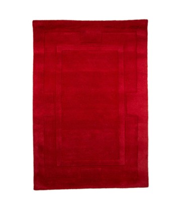 Tapis en laine Apollo rouge Vous souhaitez 