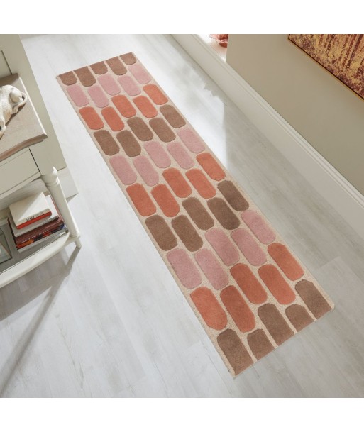 Tapis en laine Fossil Terracotta 60x230cm Comment ça marche