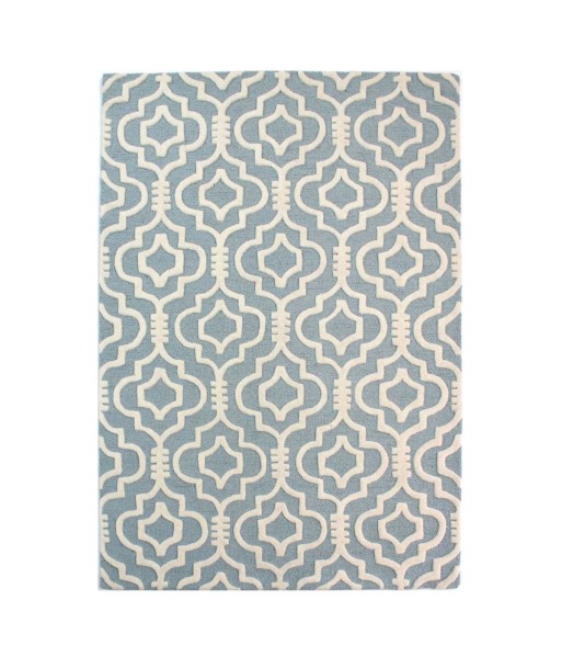 Tapis en laine Bleu Nador votre restaurant rapide dans 