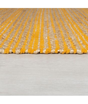 Tapis jute Equinox Ocre 120x170cm les ligaments